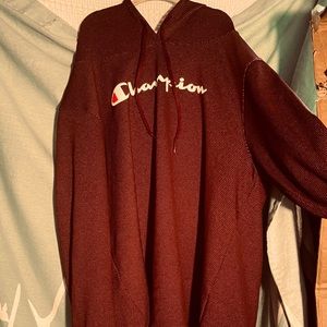 Medium Champion poncho style hoodie